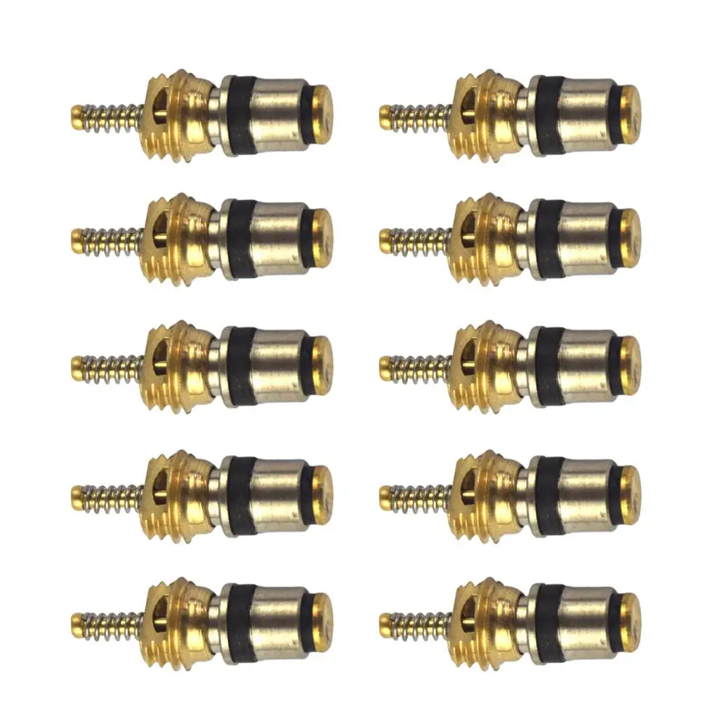 10pcs A/C High Pressure Stem Cores for  