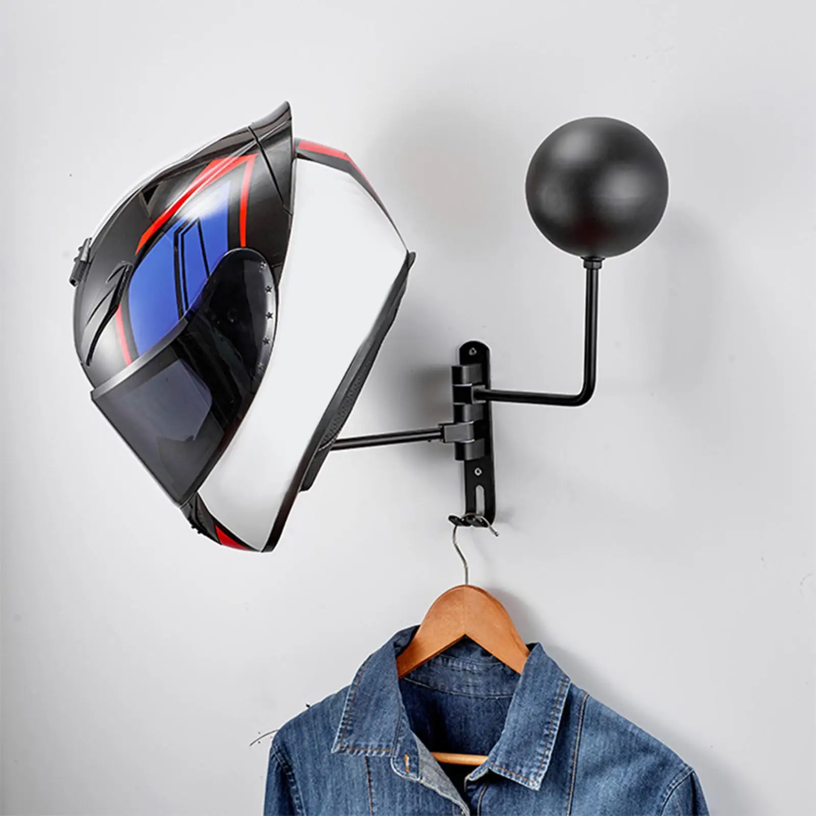 Helmet Storage Rack Multifunctional Motorcycle Accessories for Hats Wig