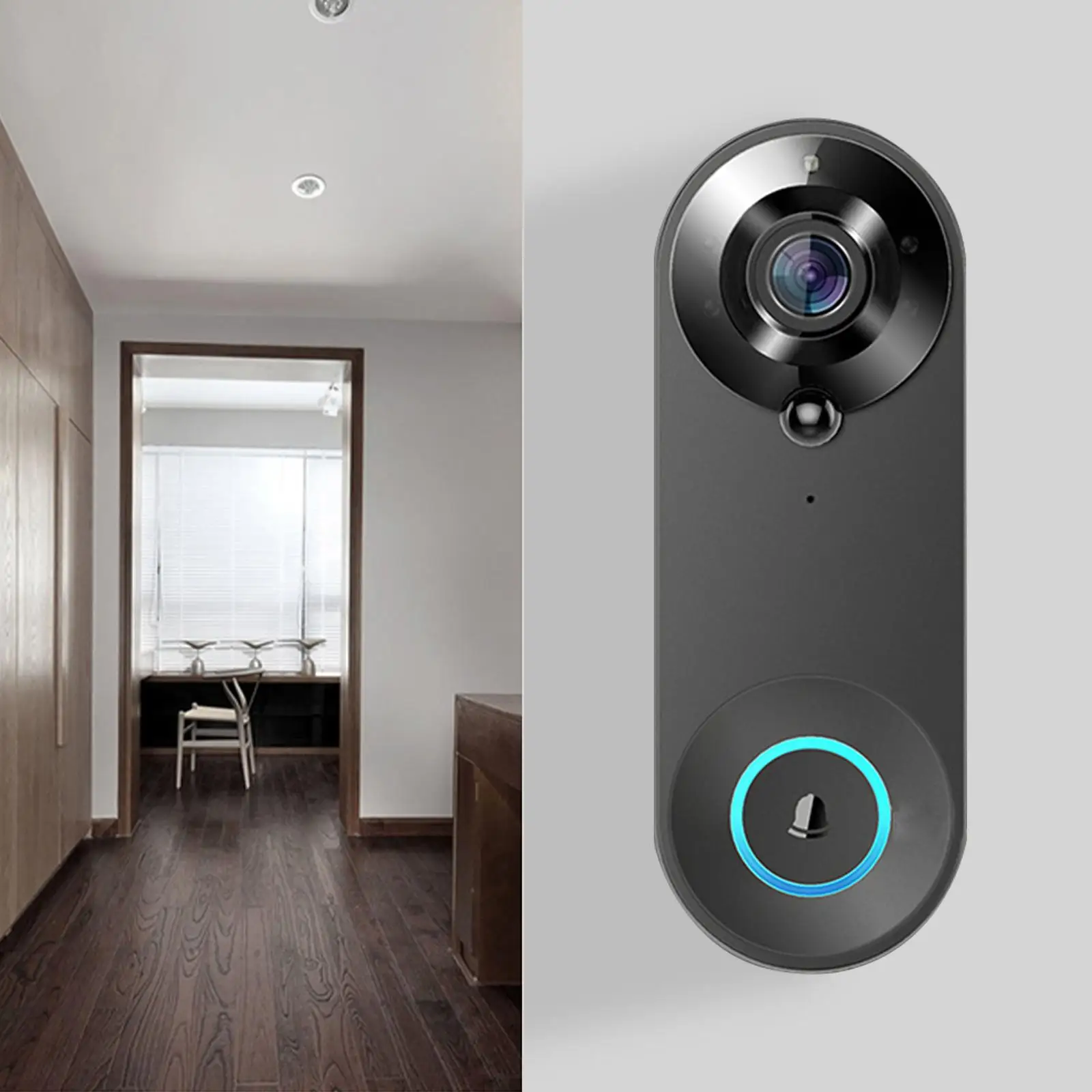 Intelligent Video Doorbell Camera Calls storage Recording, Phone for Apartments home