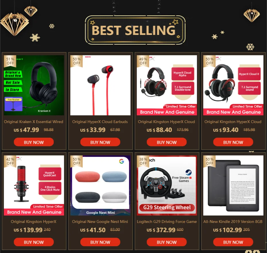 headphones with mic Original Kingston HyperX QuadCast / QuadCast S E-Sports Microphone Computer Gaming Live Microphone RGB Microphones For Pc Laptop microphone for computer