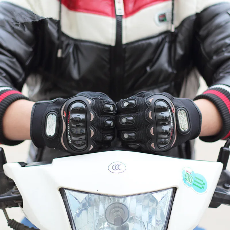 safety workwear Mens Women 4 Season Driving Supertech Black/White Motorcycle Leather Gloves Racing Glove Motorbike Cowhide Racing Bike Knight safety vest jacket