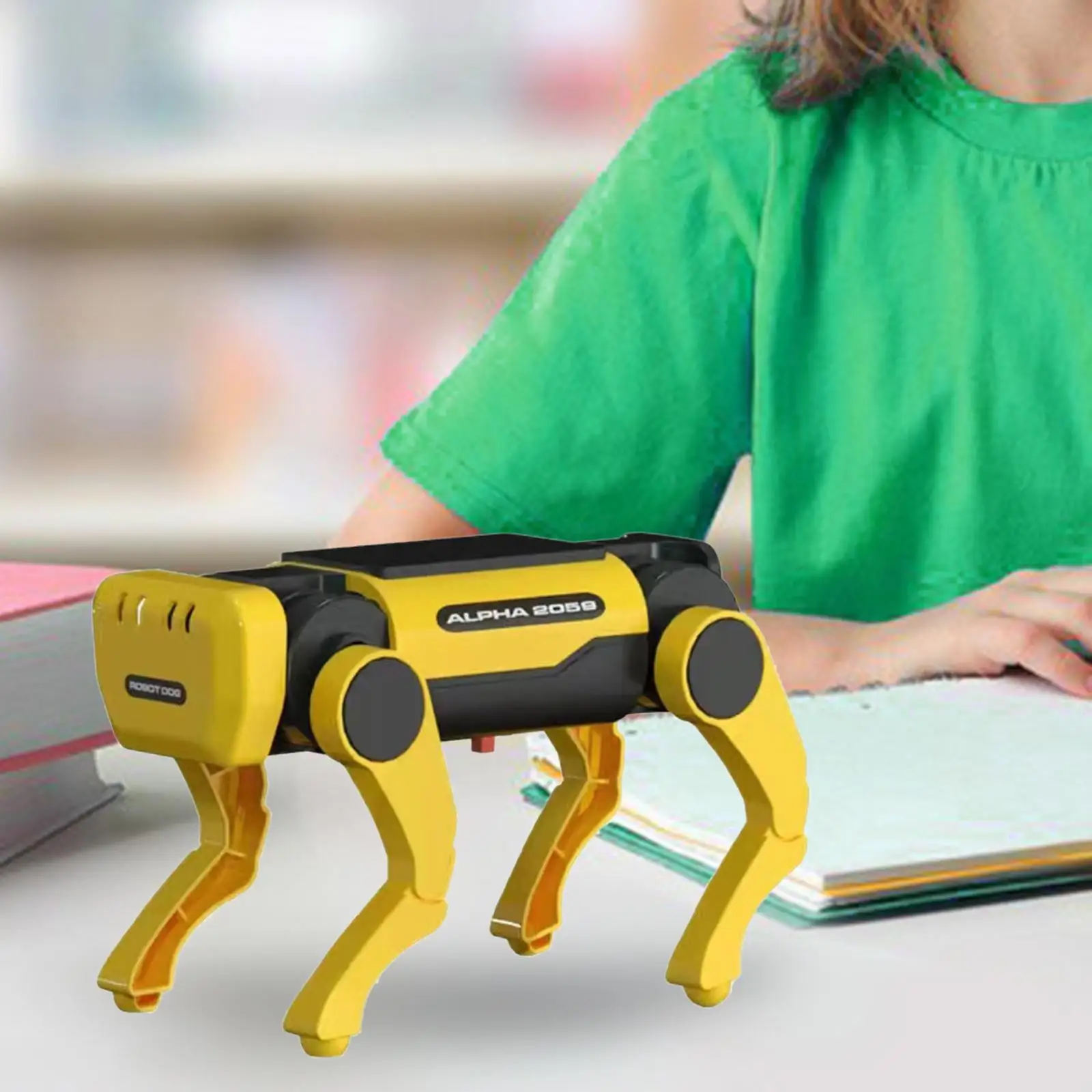 Solar Electric Mechanical Dog Robot Dog Robotics Electronic Pets Robotic Pets for Kids Adults Boys Girls Birthday Gifts