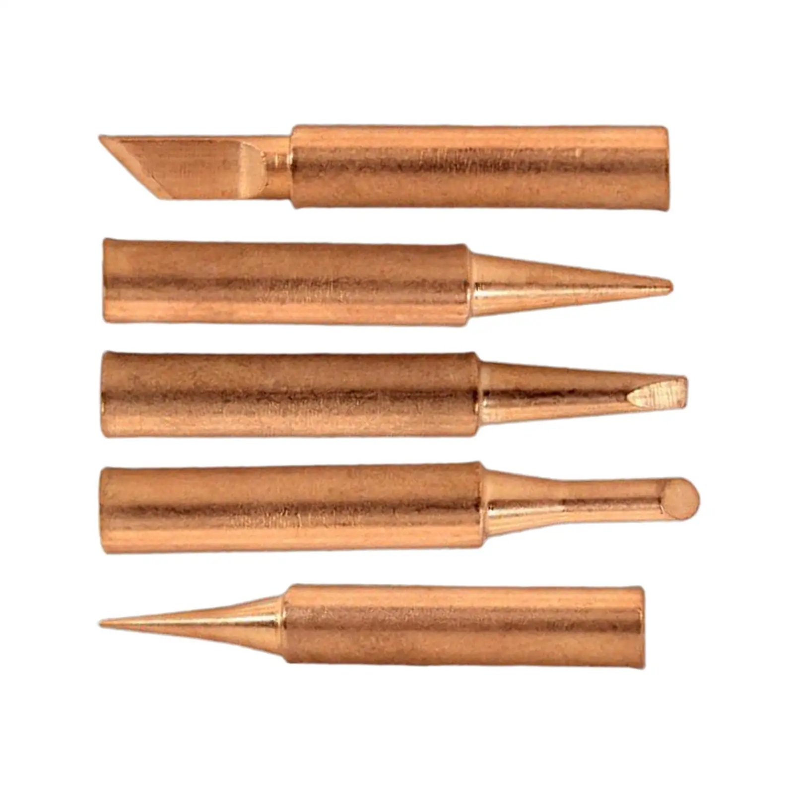 5X Soldering Iron Tips  Soldering Soldering Replaces for 900M 936