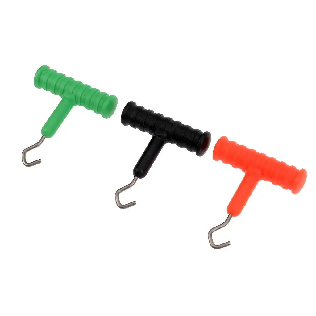 3pcs Knot Rig Puller Knot Tester Tensioner Carp Terminal Tackle for
