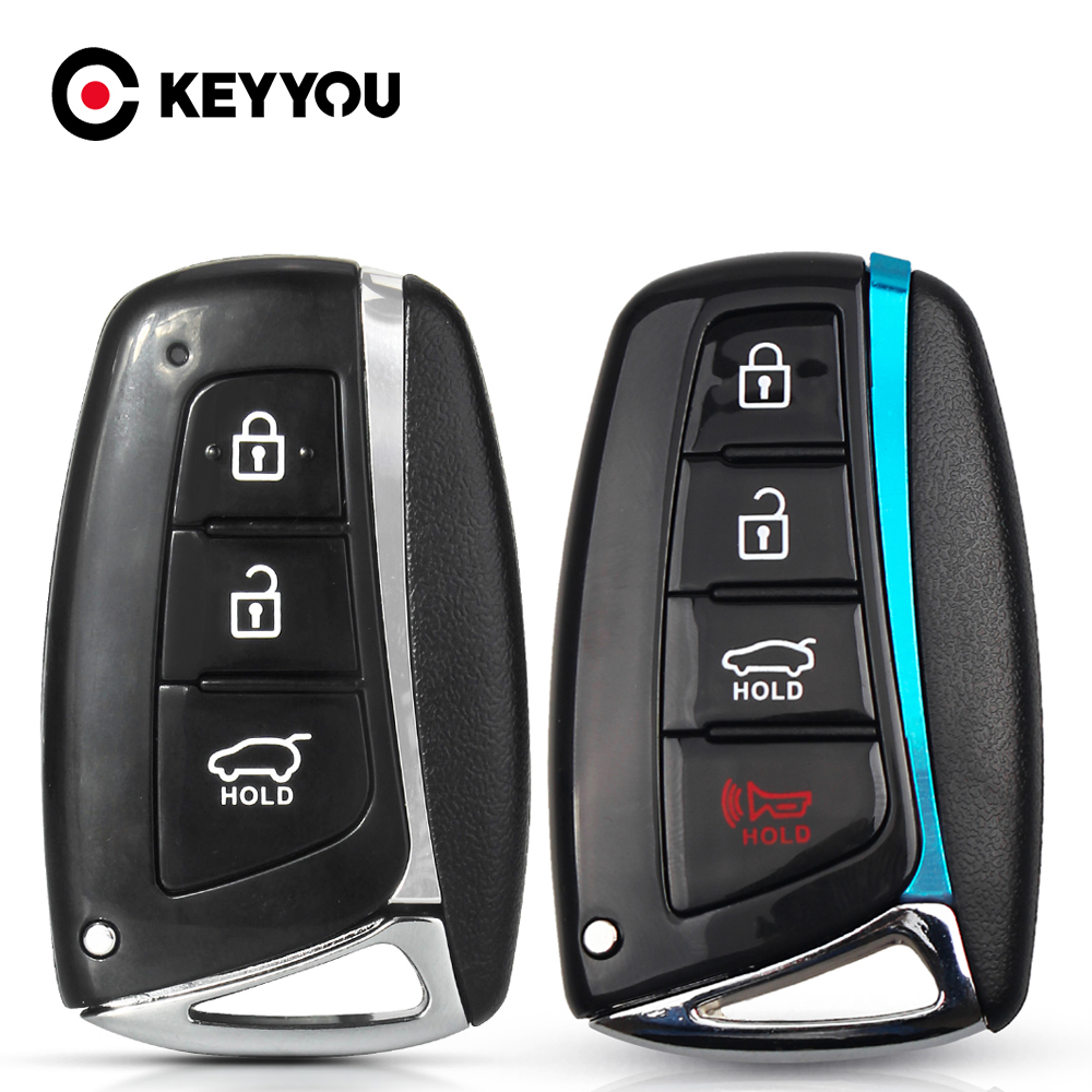 Keyyou Autos chl üssel schale für Hyundai Genesis Santa Fe Equus Azera Fob 3/4bnt Fernbedienung Toyota 40 Blade Key Case – Detail 3