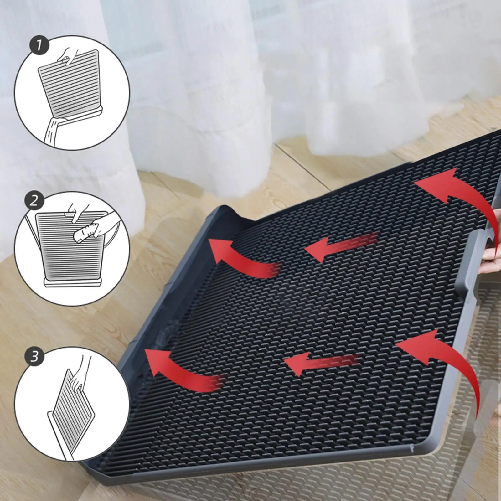 Professional Dog Toilet Potty Reusable Puppy Pee Tray for Small Medium Large Dogs