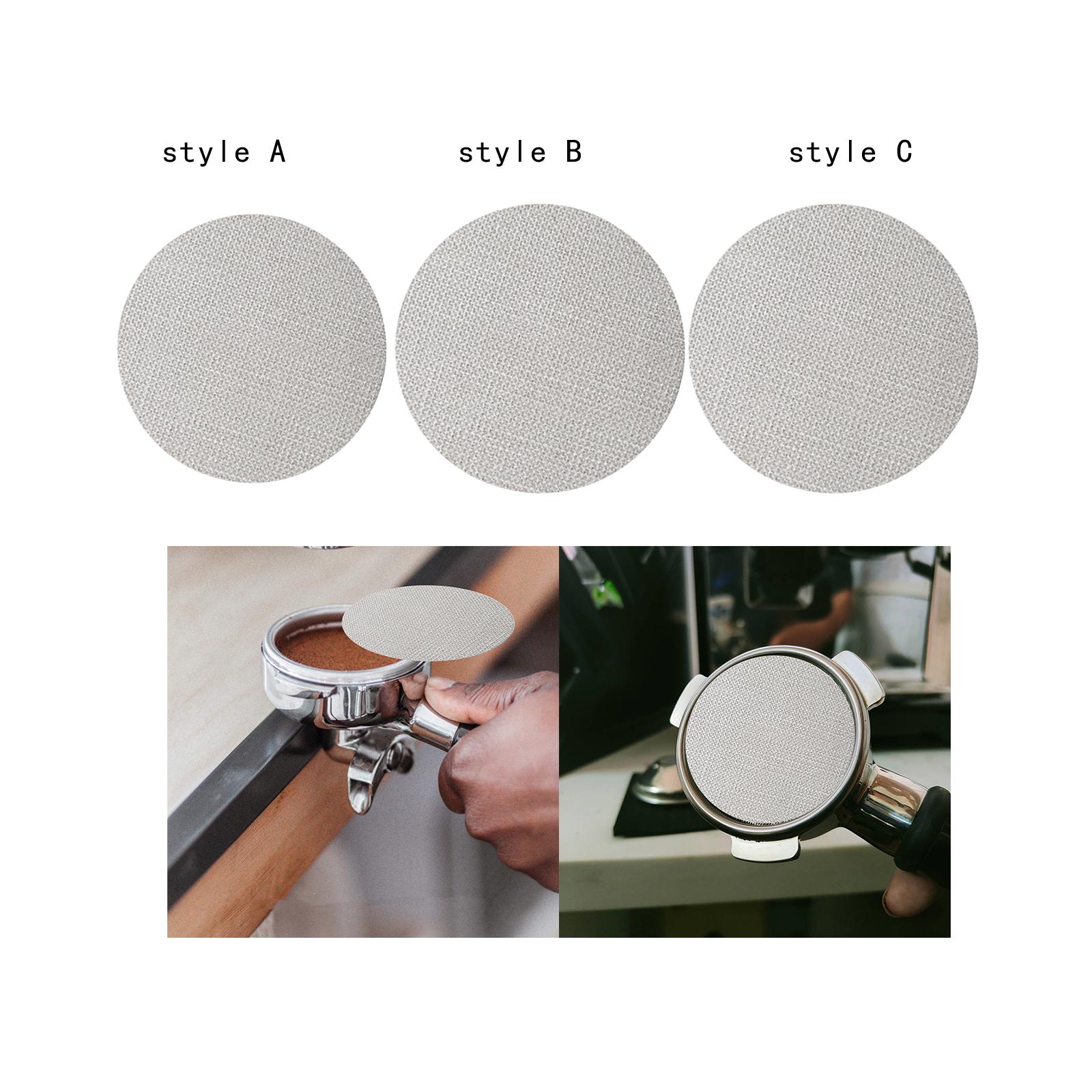 Making Espresso Screen Coffee Extraction and Coffee Portafilter Mesh Filter for Coffee Maker Espresso Machine Replacement