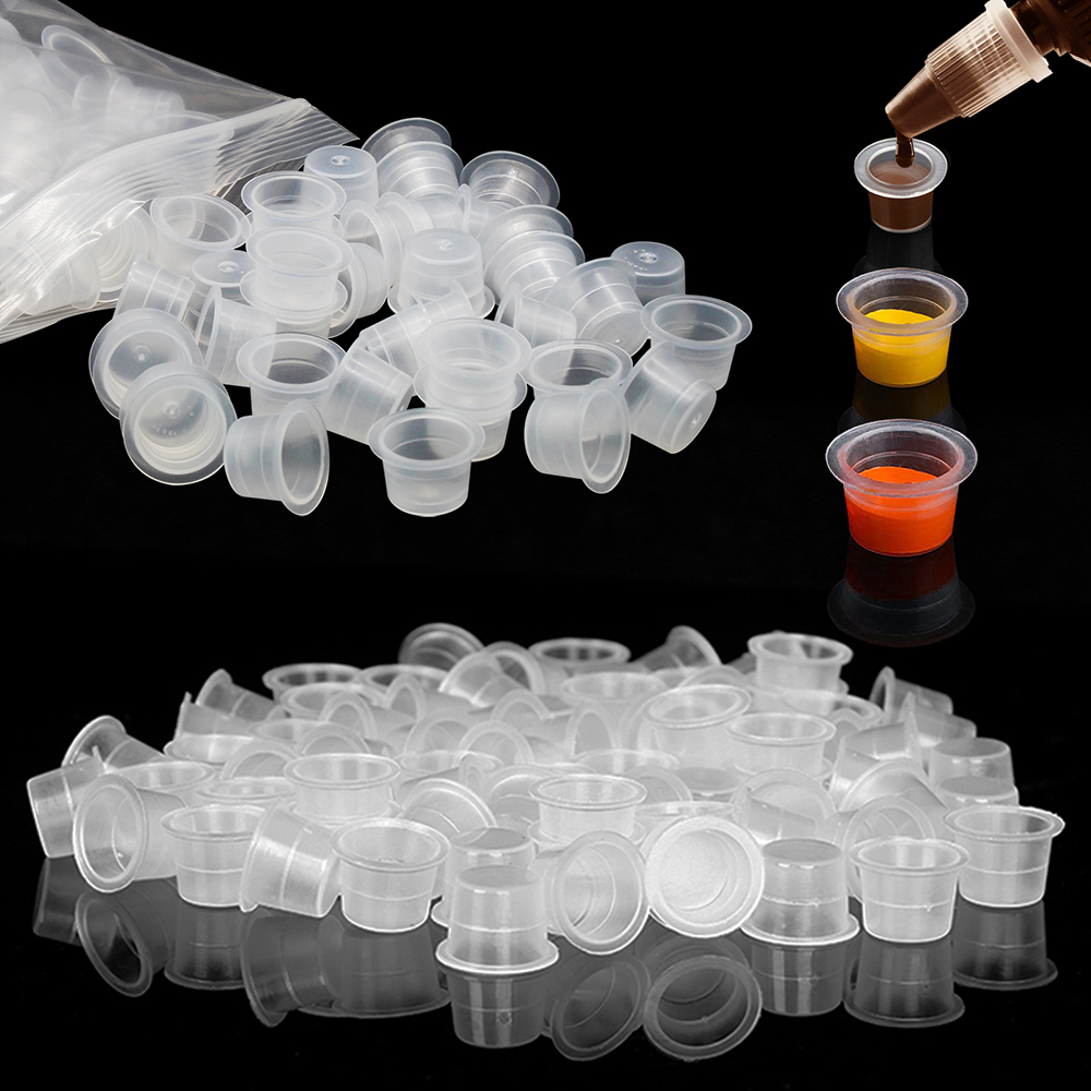 Best of 1000pcs Plastic Tattoo Ink Cups Caps Tattoo Pigment Ink Holder Container Caps Cups For Permanent Makeup Tattoo Accessories Reviews & Tips