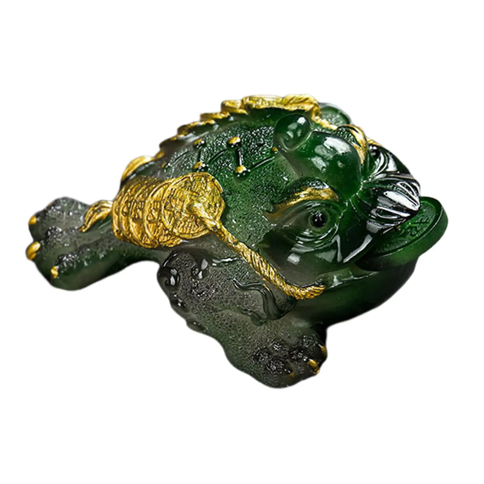 Changing Color Toad Figurine Feng Shui Wealth Frog Tea Pet Ornament for Tea Tray Tea Table Tea Accessories Tea Ceremony