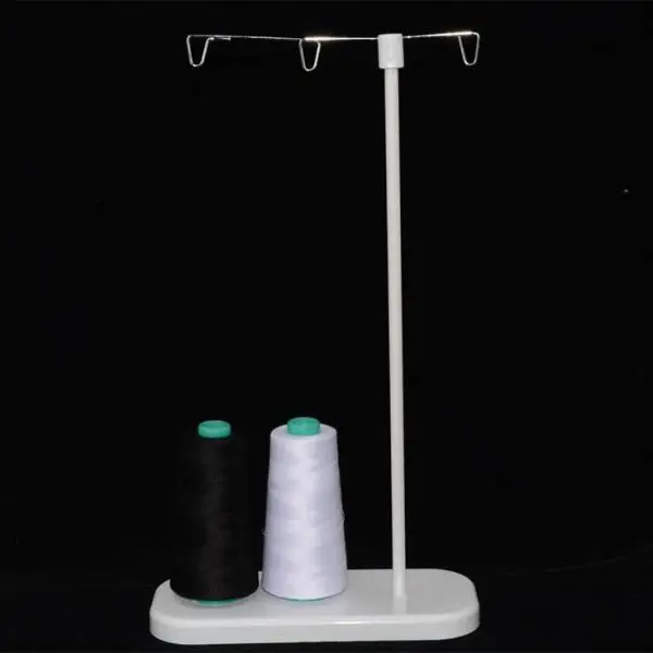 Two Cone Spools Thread Stand Tailors Sewing Tool for Overlock Embroidery
