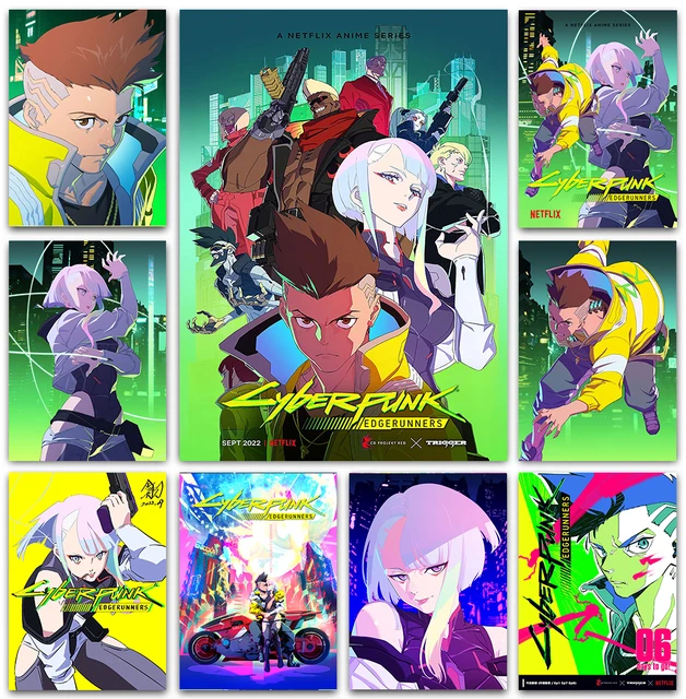Poster #02 Anime Cyberpunk - Edgerunners