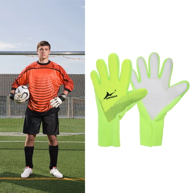 Guantes portero, guantes fútbol portero con agarre fuerte, guantes fútbol  con soporte para los dedos, guantes - AliExpress