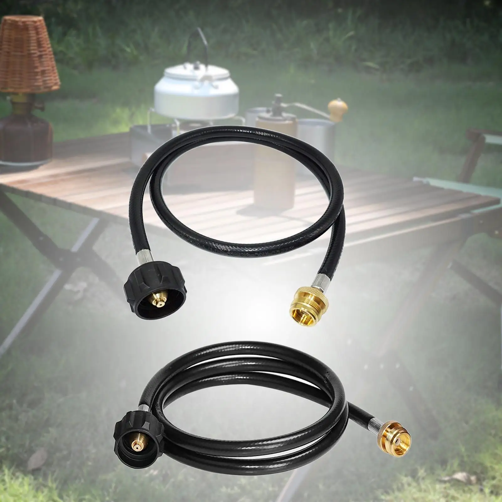 Propane Adapter with Hose Propane Tank Hose Replace Cooking Parts Portable