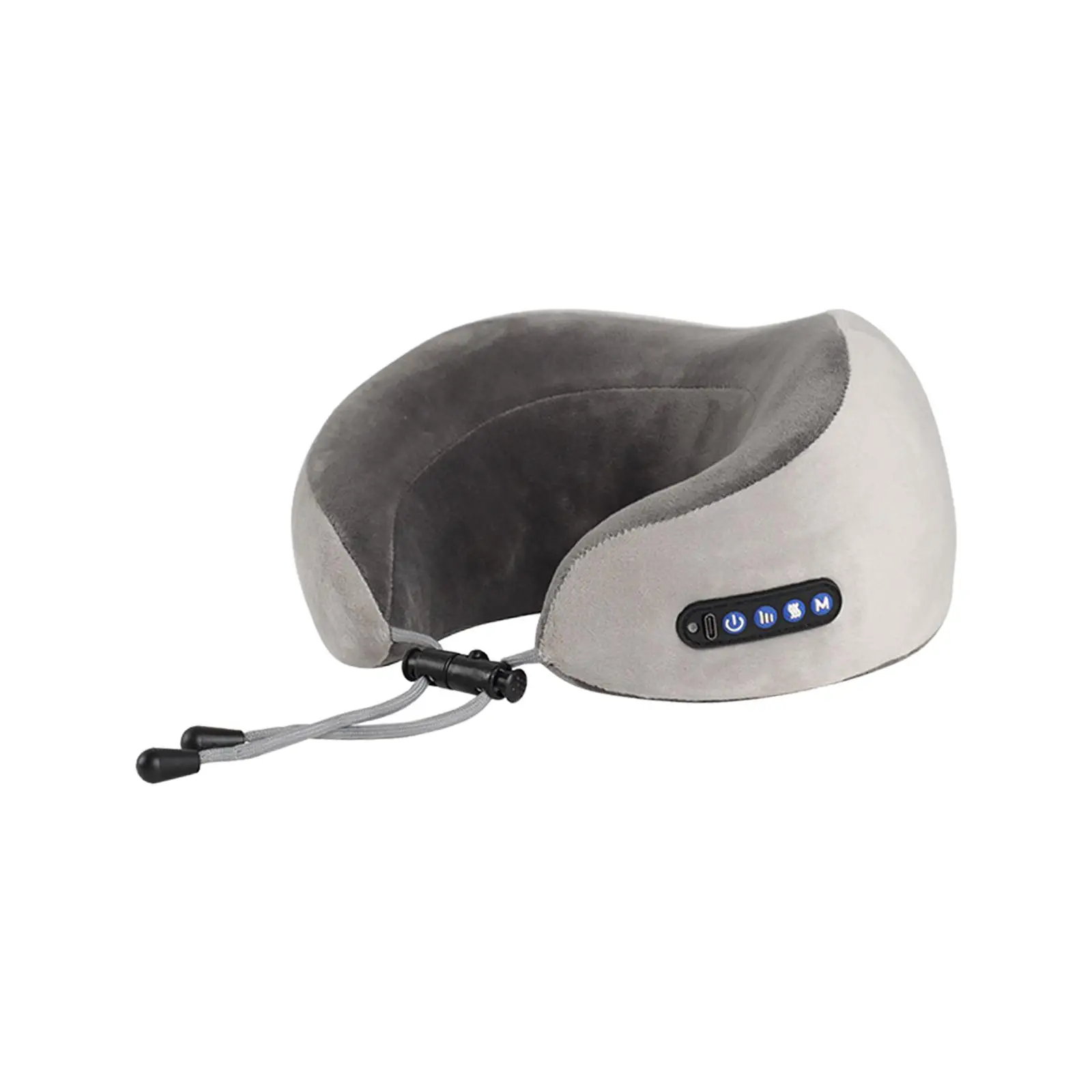 Cervical Neck Massager Pillow Multifunction Portable Adjustable Kneading Vibration U style Travel Pillow for Cars Watching TV