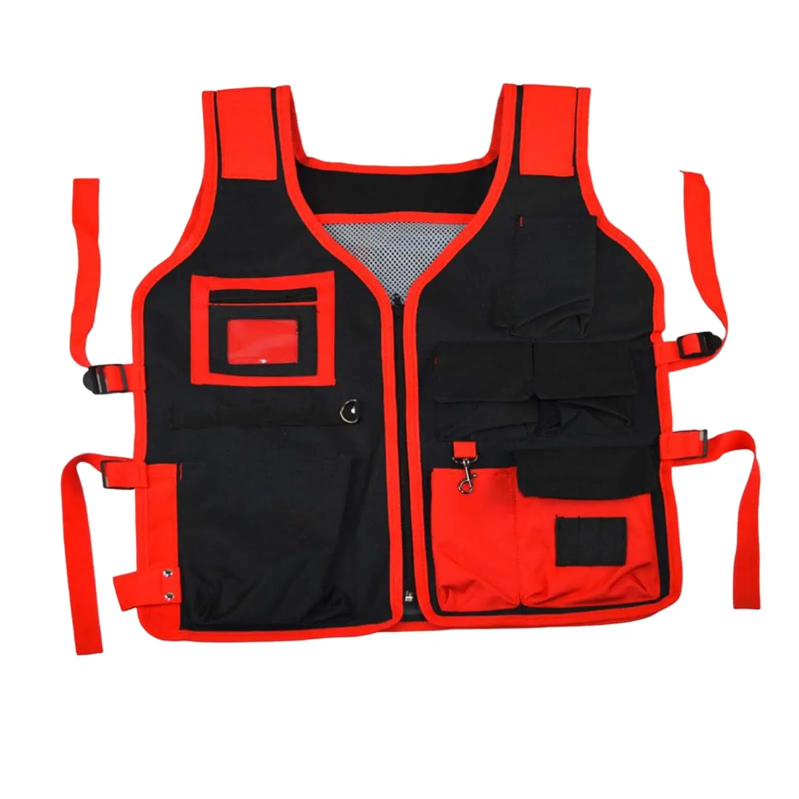 Tool Vest Hardware Tool Storage Bag Construction Site Work Vest for Carpenter Fishing Outdoor Electricians