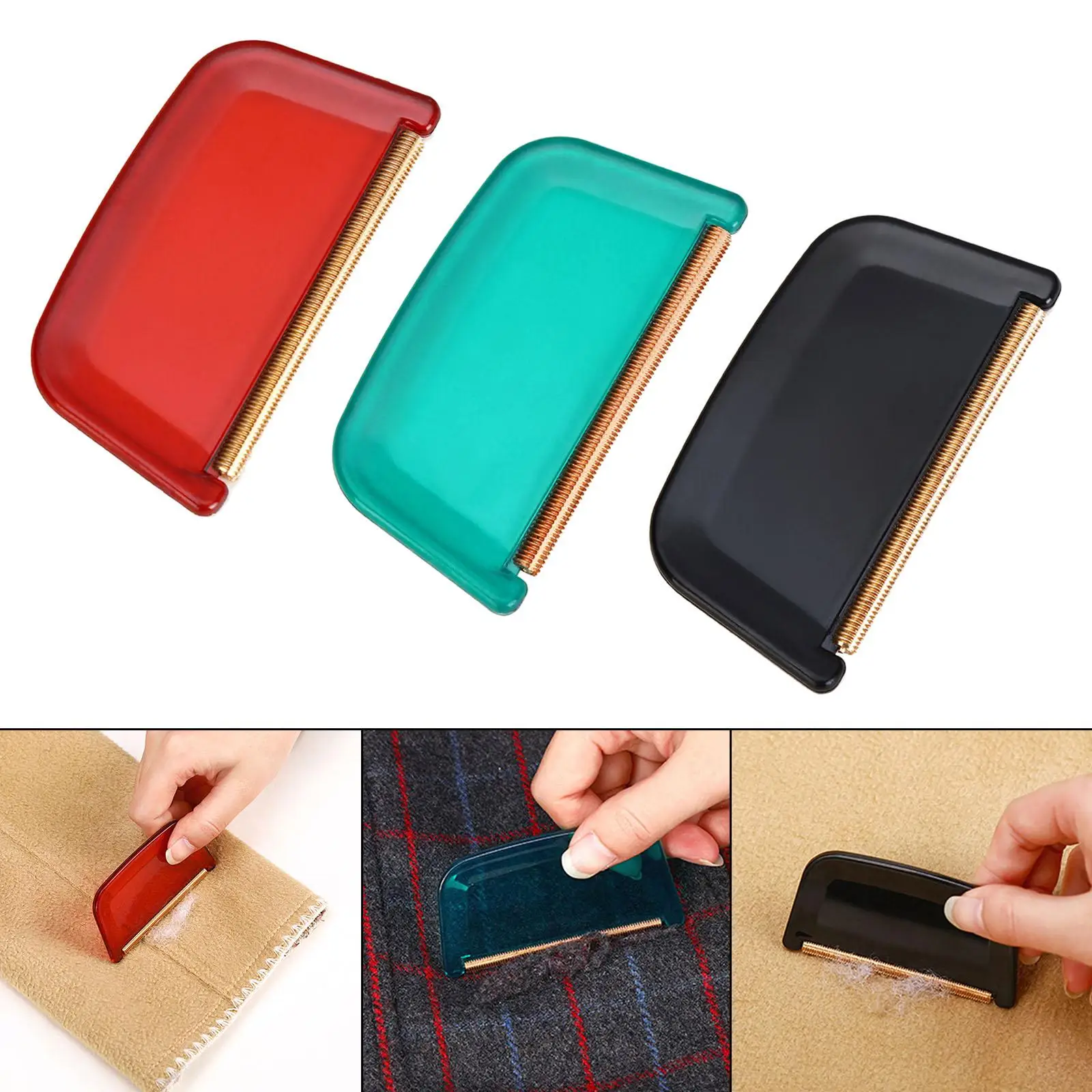 Wool Cashmere Comb Lint Fuzz Balls Cleaning Tools, Vacation Use Simple to Grip DE Fuzzing Durable Easily Store for Seasonal Use