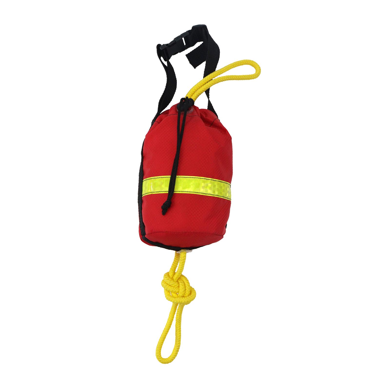 Throw Bag for Water Rescue with Rope Yellow Throwline Portable Rescue Throw Bag for Canoe Ice Fishing Swimming Boating Kayaking