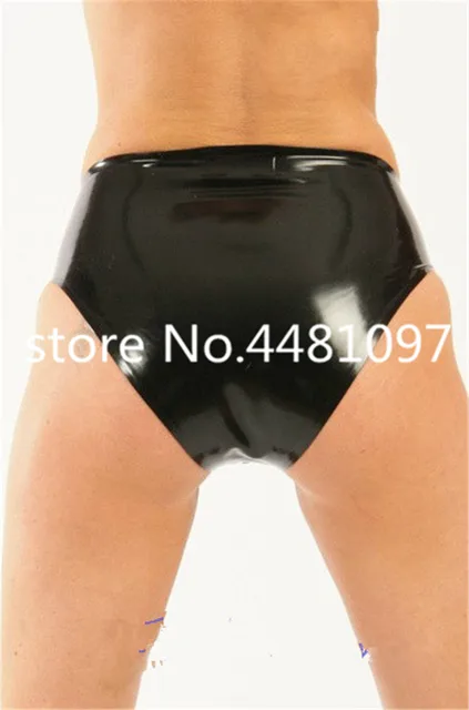 Buy Sexy Natural Latex Underwear Elastic Briefs Women's Panties Black Solid  2pcs/Set (Medium) Online at desertcartKUWAIT