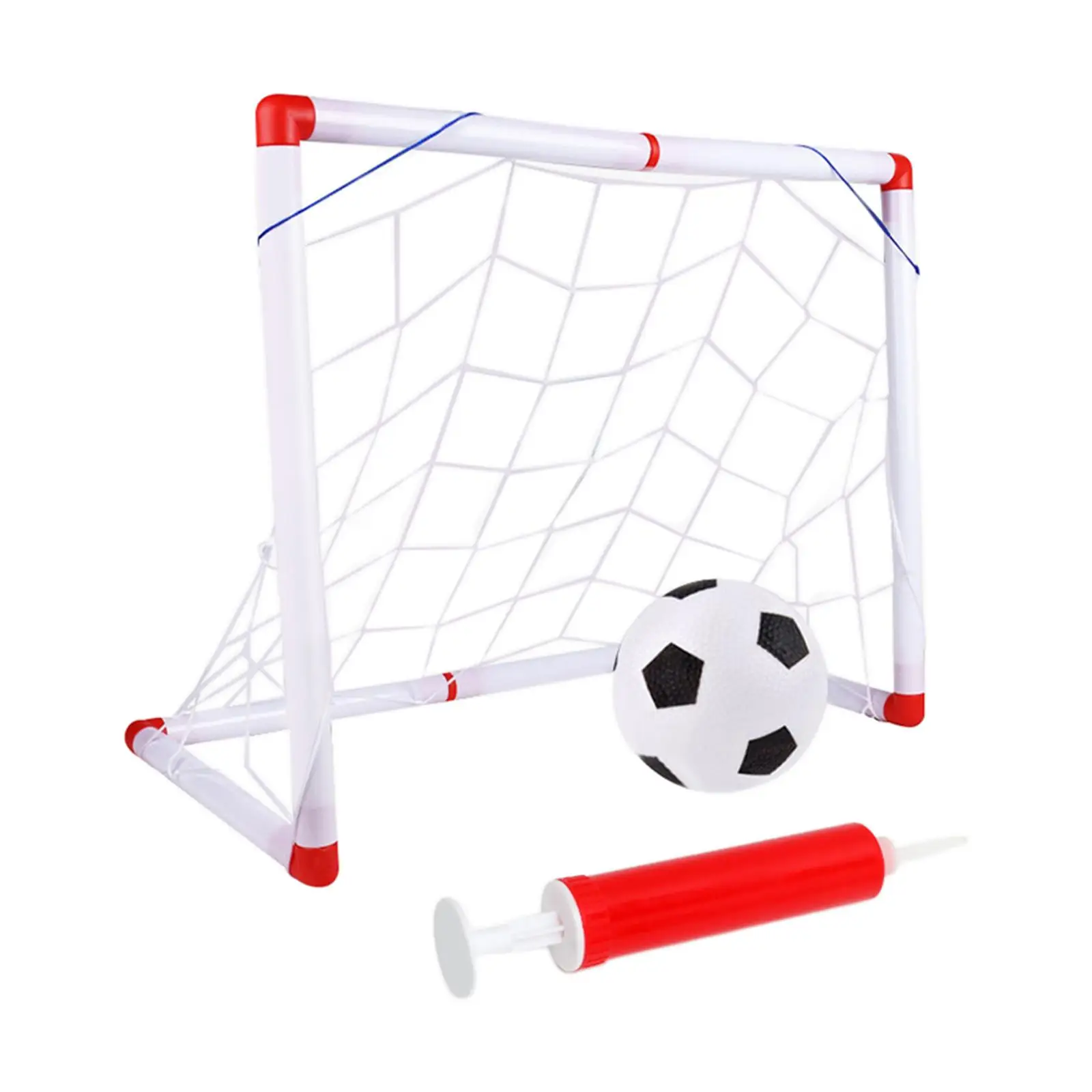 Indoor Outdoor Soccer Football Goal Post Sports Toys Easy to Disassemble Lawn Activities Increase Childhood Fun Portable