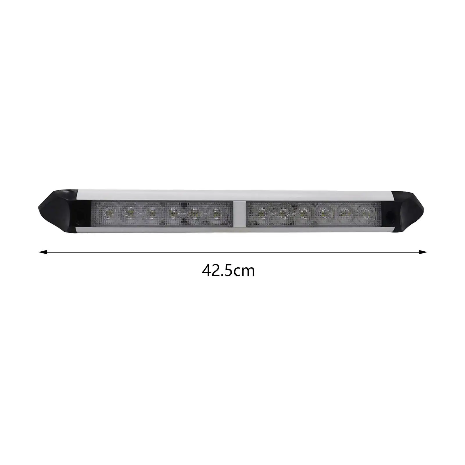 LED Porch Awning Light Fixture Super Bright Light Bar Interior Wall Lamps 12V/24V for Garden Yacht RV Trucks