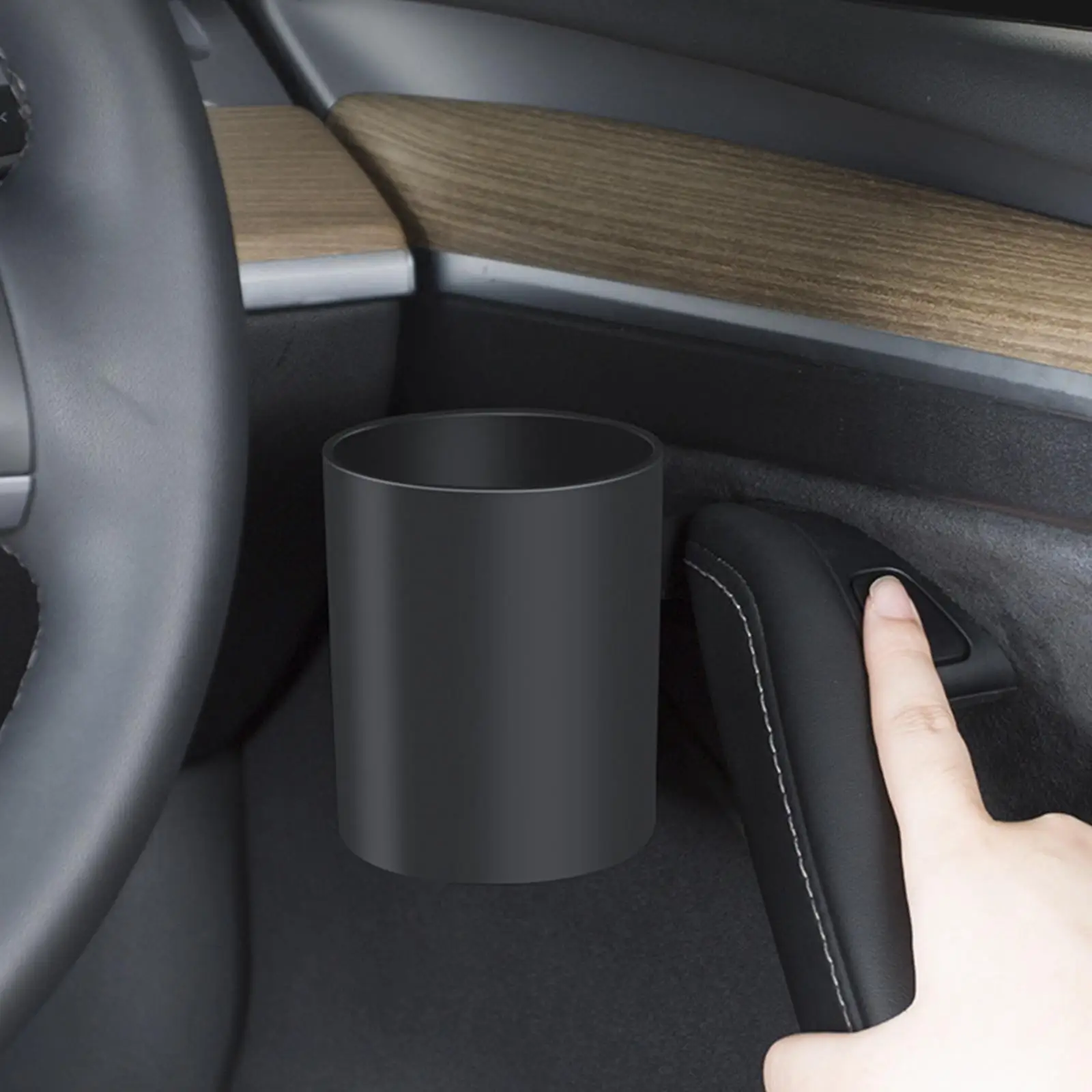 2x Car Door Cup Holder Modification for Tesla Model 3 Model Y Accessory