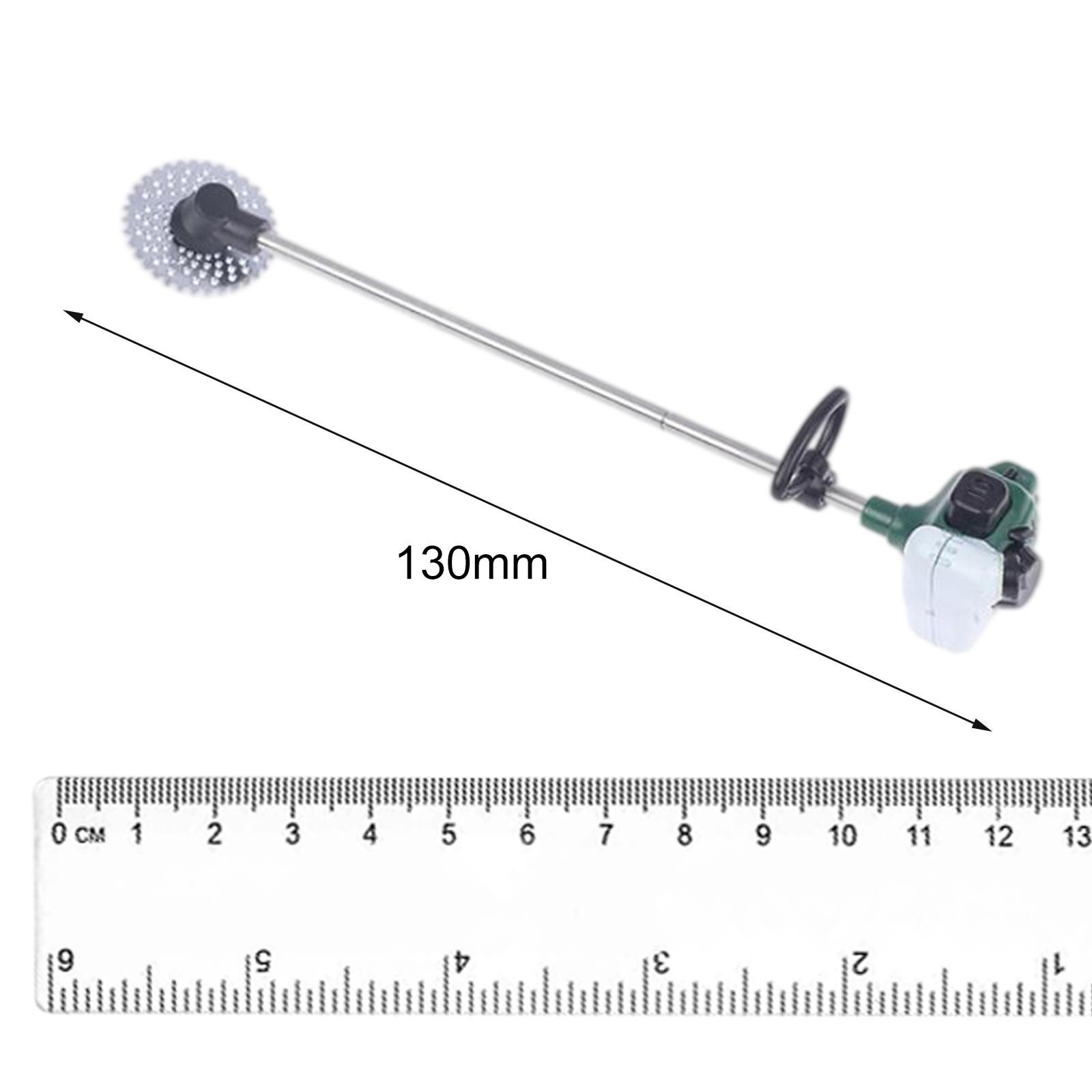 Miniature Lawn Mower Simulation Repair Tool Saw Dollhouse Ornaments