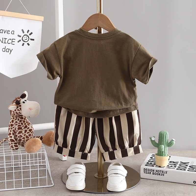 Title 3, 2Pcs T-shirt Shorts Set Baby Sommer Kleidung Mo...