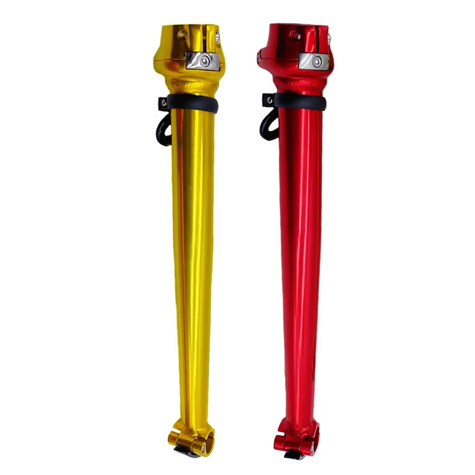 Adjustable Folding Bicycle Handle Bar Stem, Integrated Head Tube, Quick Release Accessories