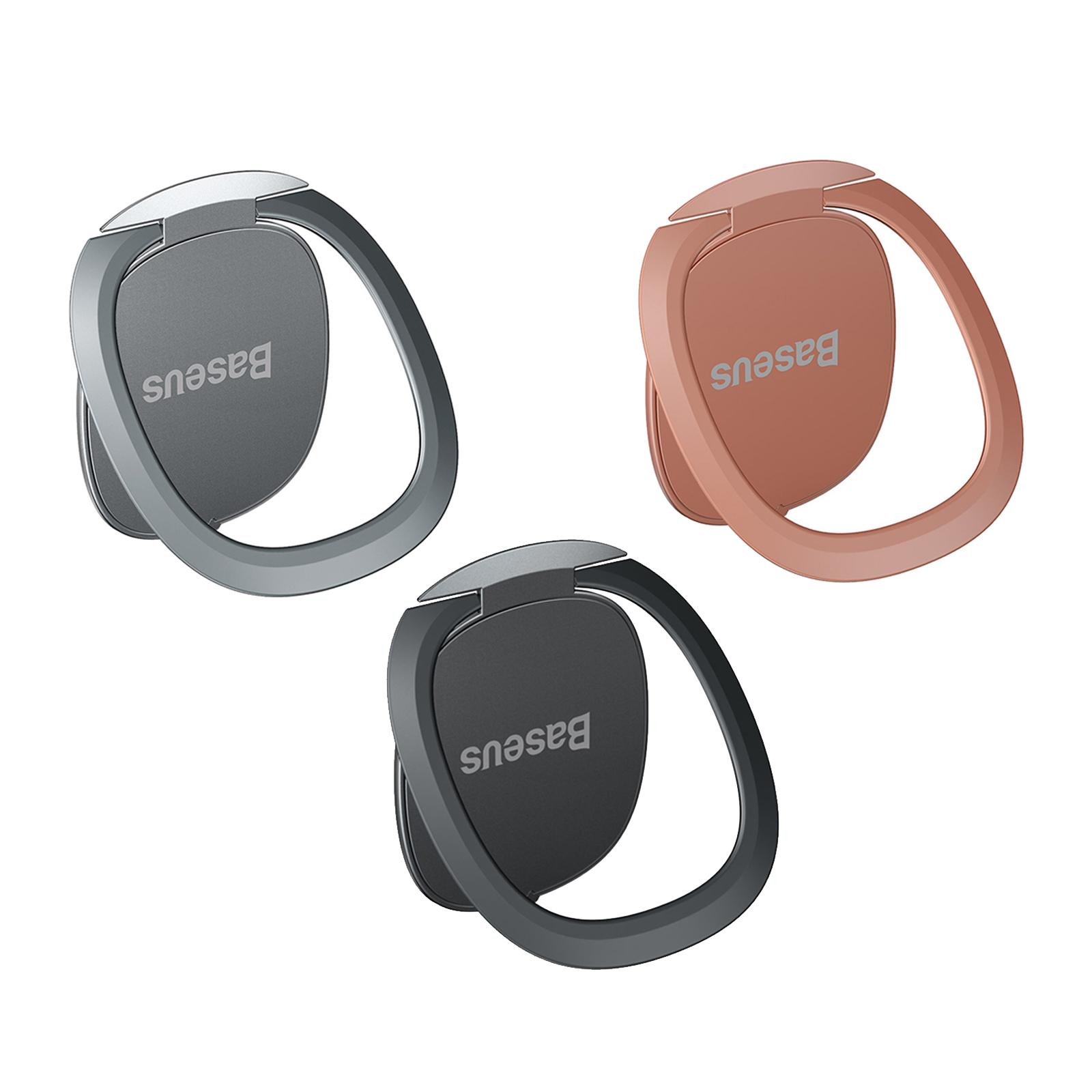 Universal Magnetic Phone Ring Holder Strong Magnets Dropproof Car Mount Ring Buckle Bracket for Car Magnetic Mobile Stand Mount