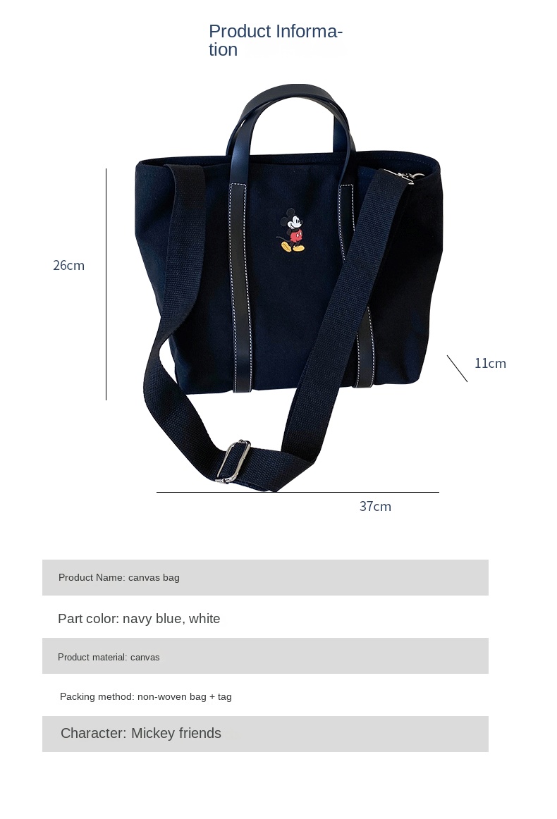 Disney-bolsa mickey para mulheres, marca de luxo,