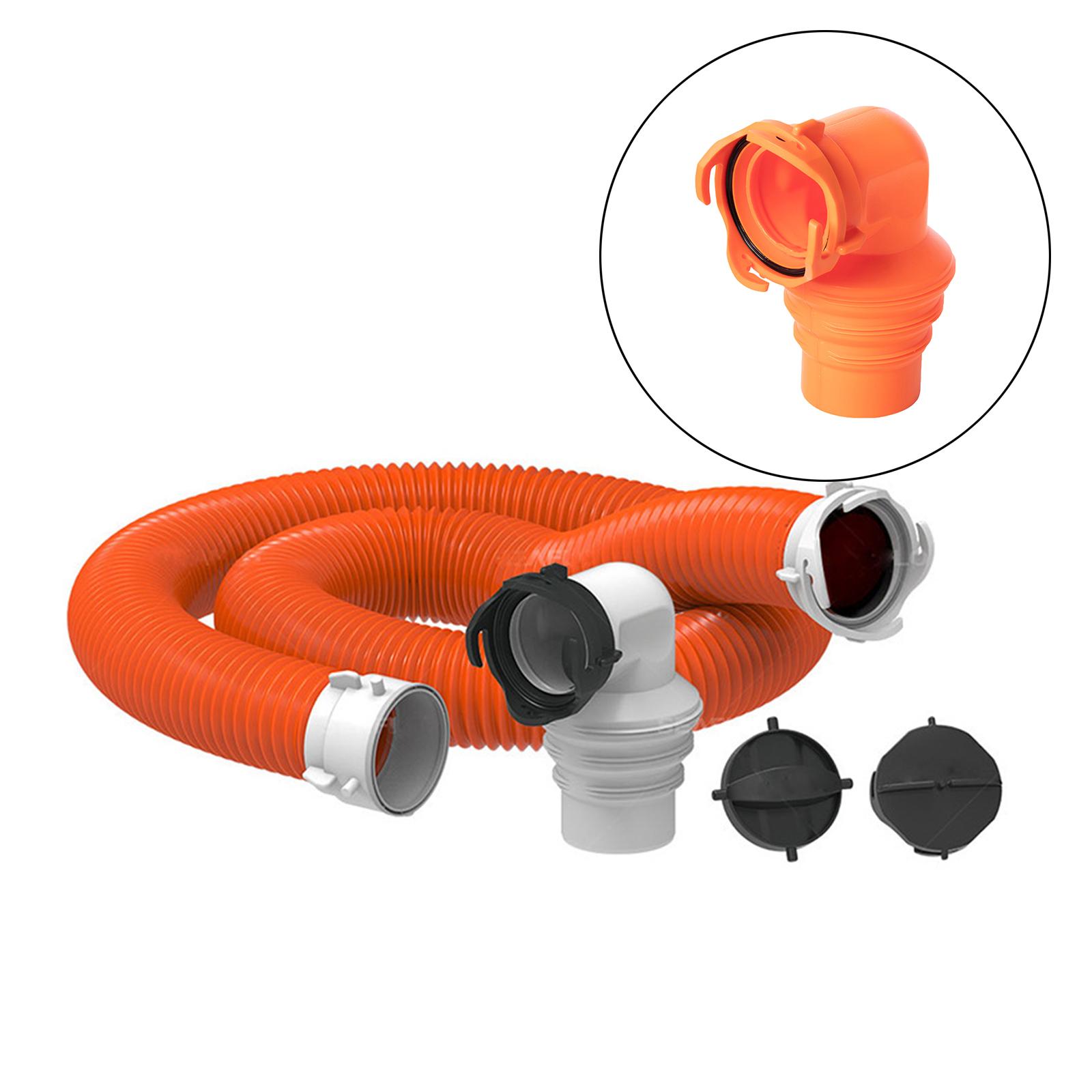  90 Degree RV Sewage Hose Swivel Elbow Fitting for RV Sewage Tanks