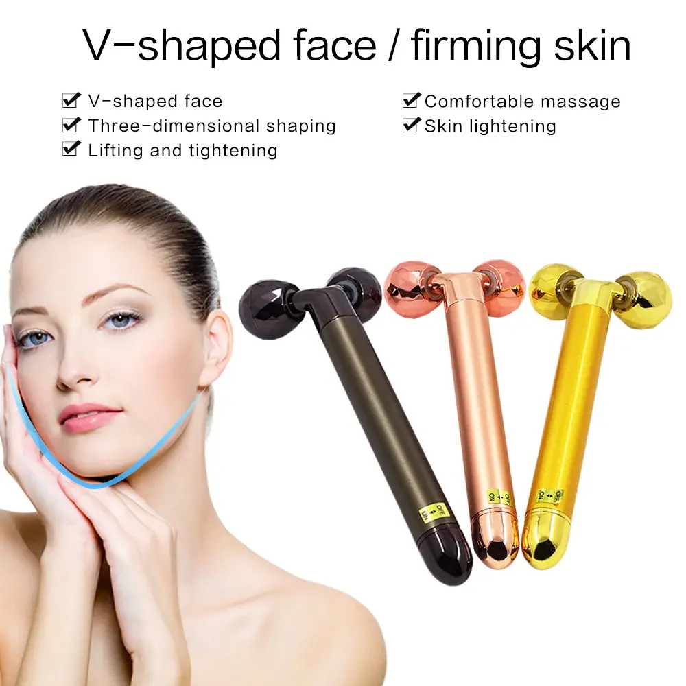 Best of Electric Roller Beauty Bar Vibrating Facial Roller Massager Face Lifting Anti-Wrinkle Skin Care Roller Face Slimming Tool Reviews & Tips