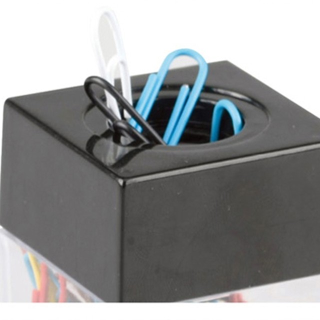 3pcs Paper Clip Holders Small Paper Clip Container Portable Paper Clips  Dispenser with Magnetic Top