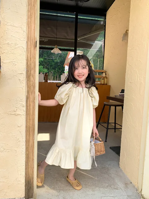 Bebé vestidos para meninas 8 Anos Kids Design simples Casual batas de  algodão - China Menina vestidos vestidos casual e Meninas vestidos de 8 anos  preço