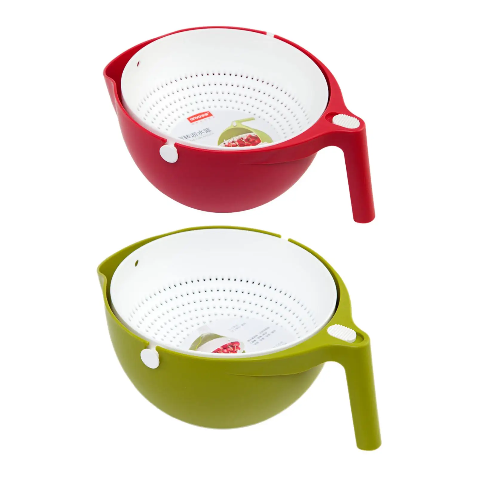 Drain Colander Vegetable Washing Basket Sifters for Fruits Meat Grapes