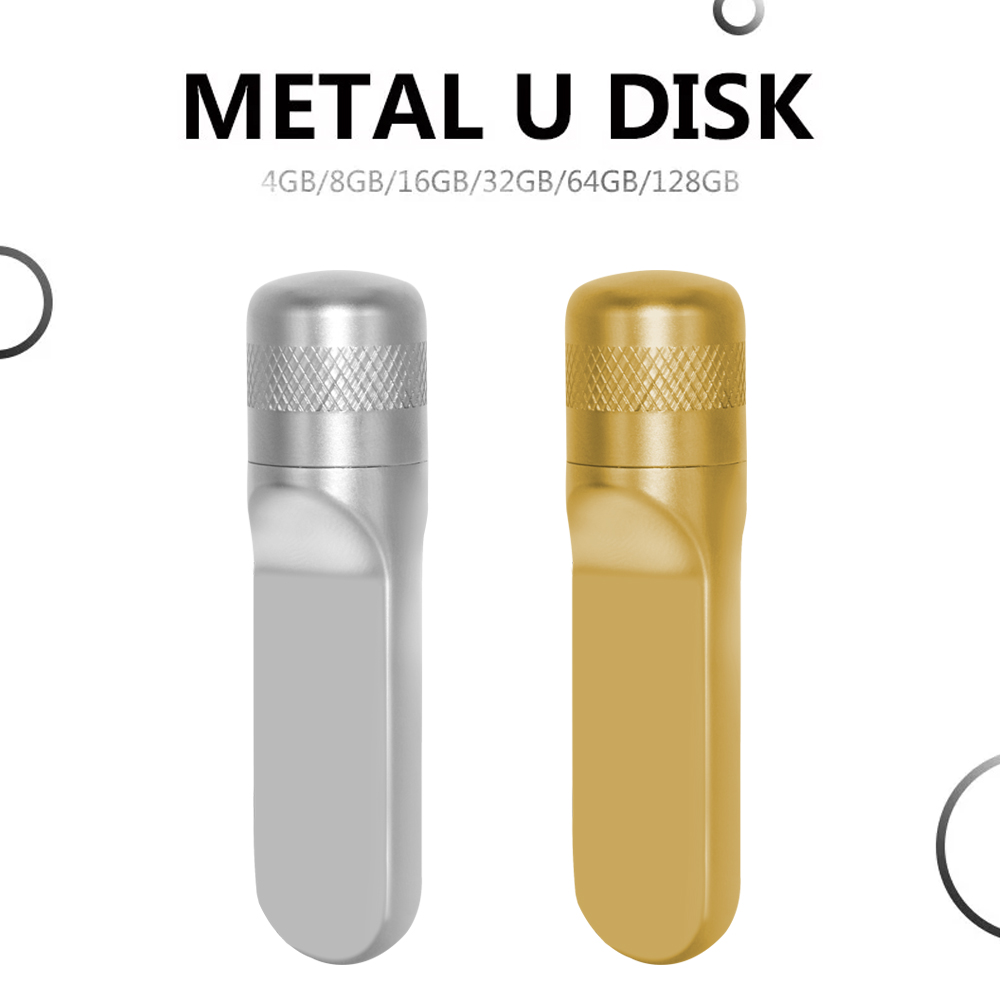 Usb Flash Drives 128Gb Waterdichte Hoge Snelheid Metalen Black Pen Drive Memory Stick 64Gb Usb Geheugengeheugen 32Gb Opslag Voor Pc