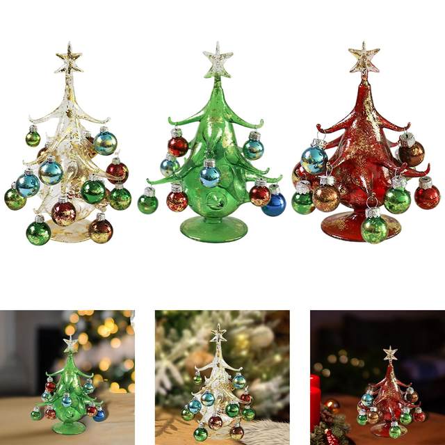 NEGJ Ornaments Decorations Ball Christmas Christmas 24PC Tree Christmas  Balls Tree Ornaments Home Decor Vintage 12 Days of Christmas Glasses Miniature  Christmas Decorations 