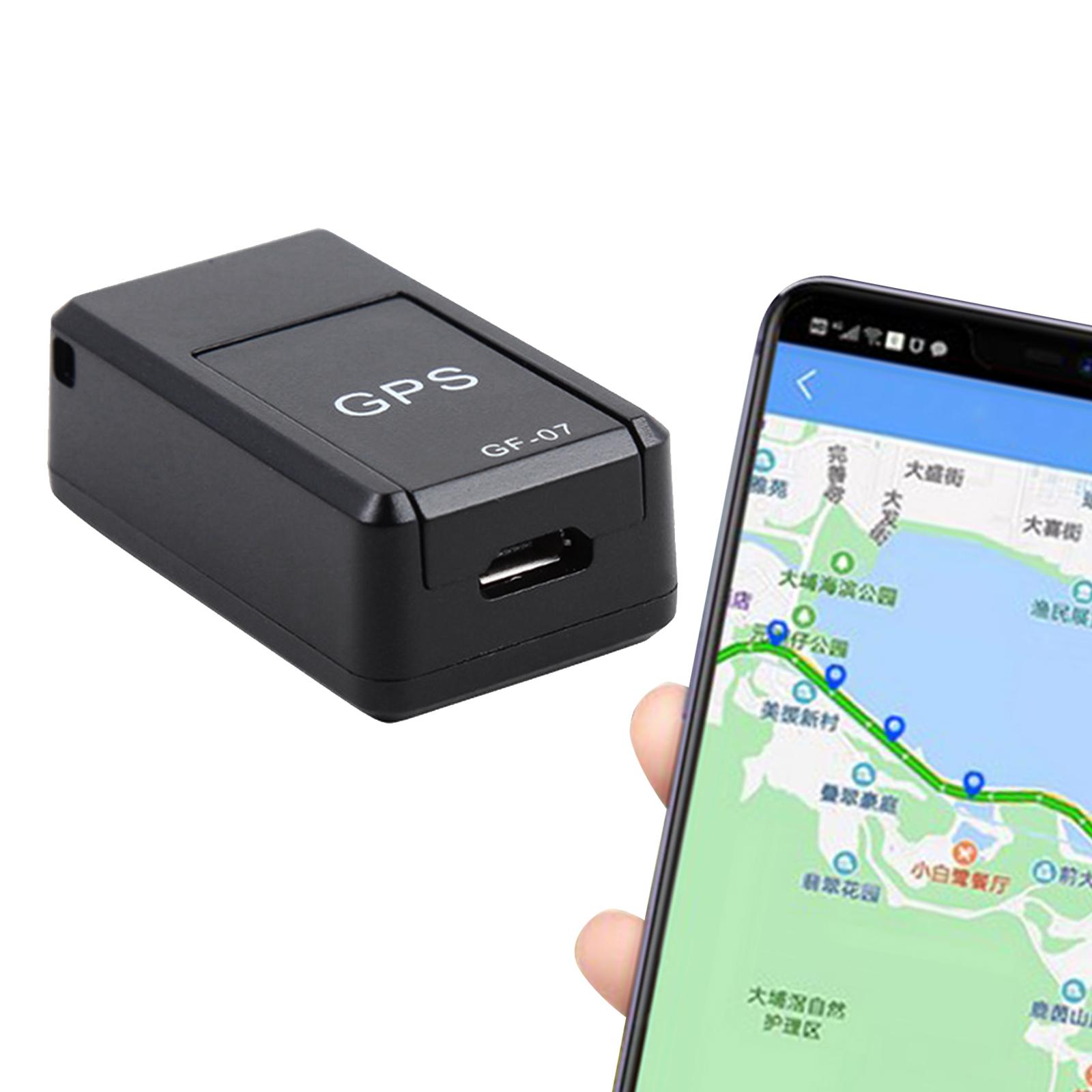 Mini GPS Tracker Large Capacity Battery Long Lasting Work Portable Recording Wireless Locator for Trucks Vehicles Pets Elderly