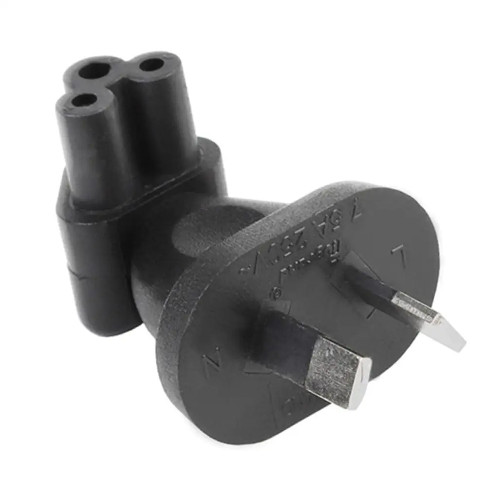 Plug   Pin Male to IEC320 Female Plug Adapter High Quality