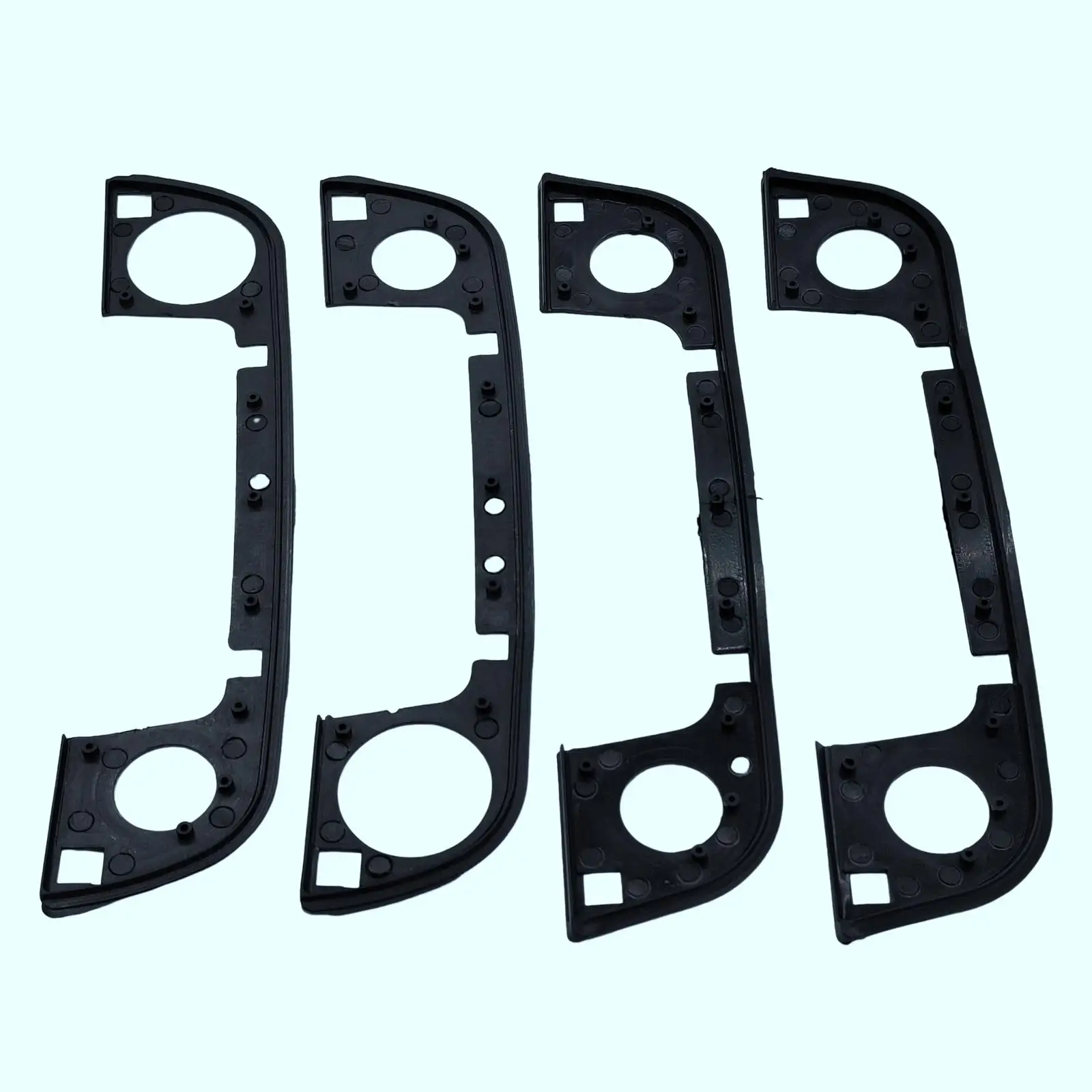 4x Door Handle Gasket Rubber Seals Exterior Front Rear for  E36 E34 E32 3 5 7 Durable