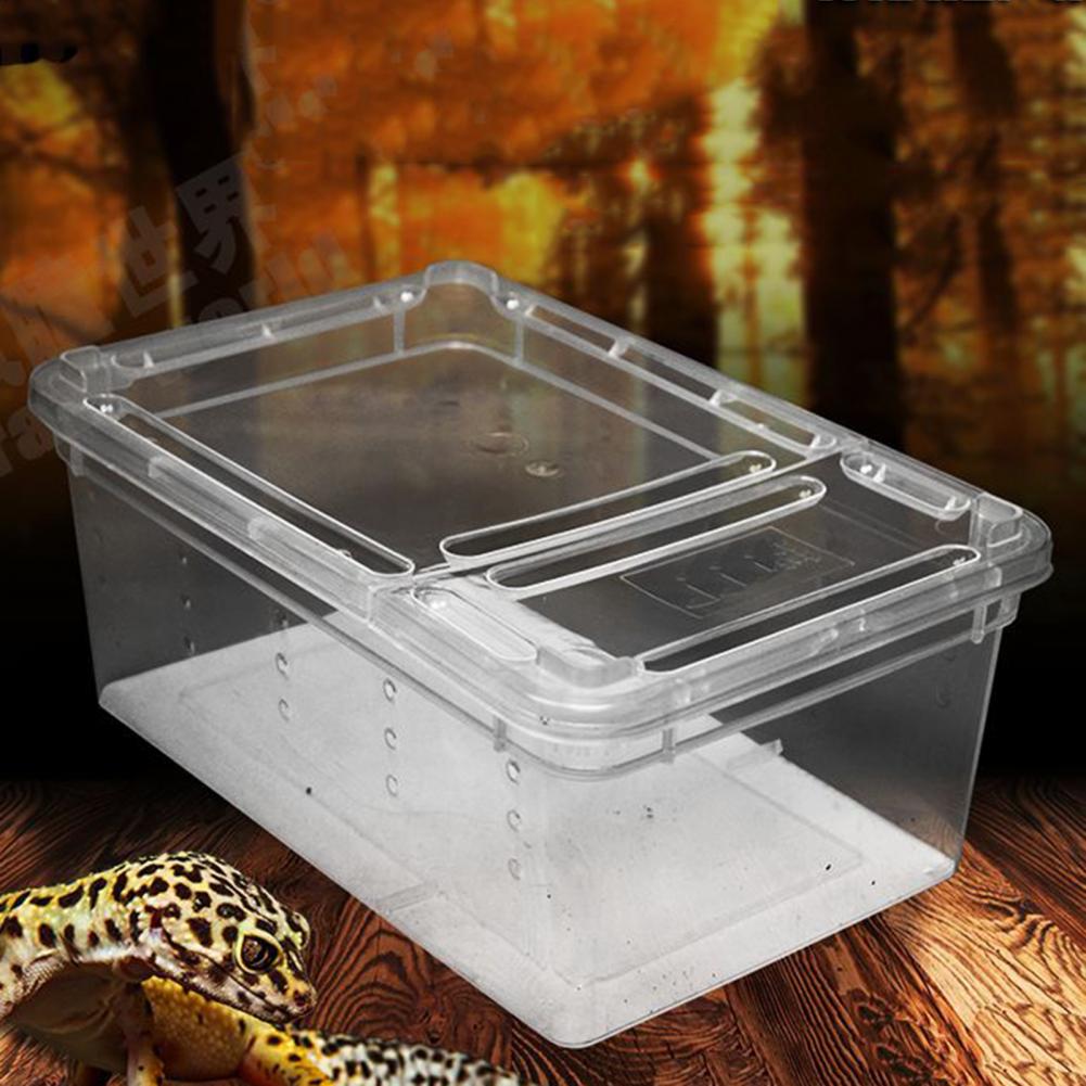 Title 12, Reptile Feeding Box Tortoise Habitat Side Venti...