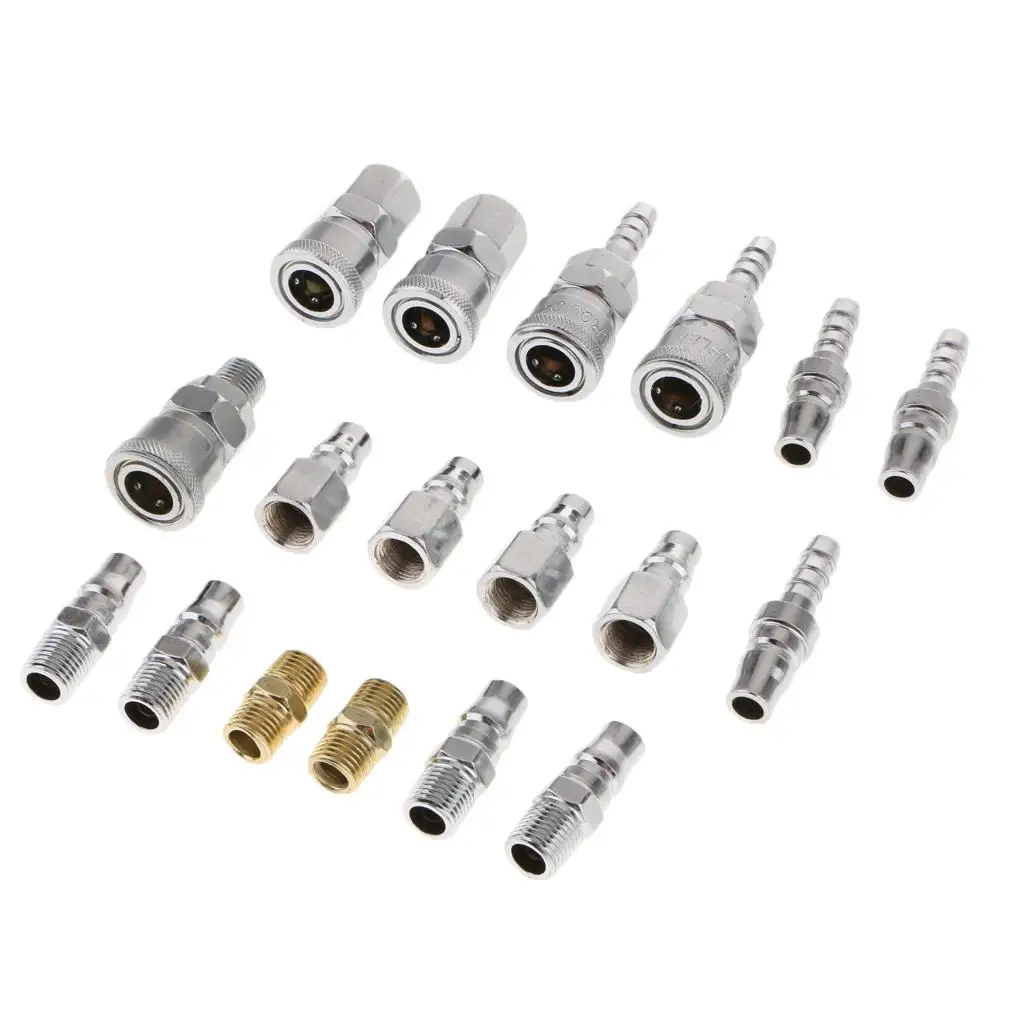 18pc Heavy Duty Quick Coupler  Fittings Connector Pneumatic Tool
