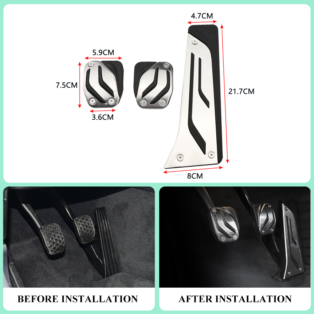 Auto Pedale für BMW F20 F21 F22 F23 F24 F30 F31 F32 F33 F34 F35 F36 F80 F82 F83 E81 E82 E88 E90 E91 E92 E93 LHD Auto Pedal Abdeckung – Detail 5