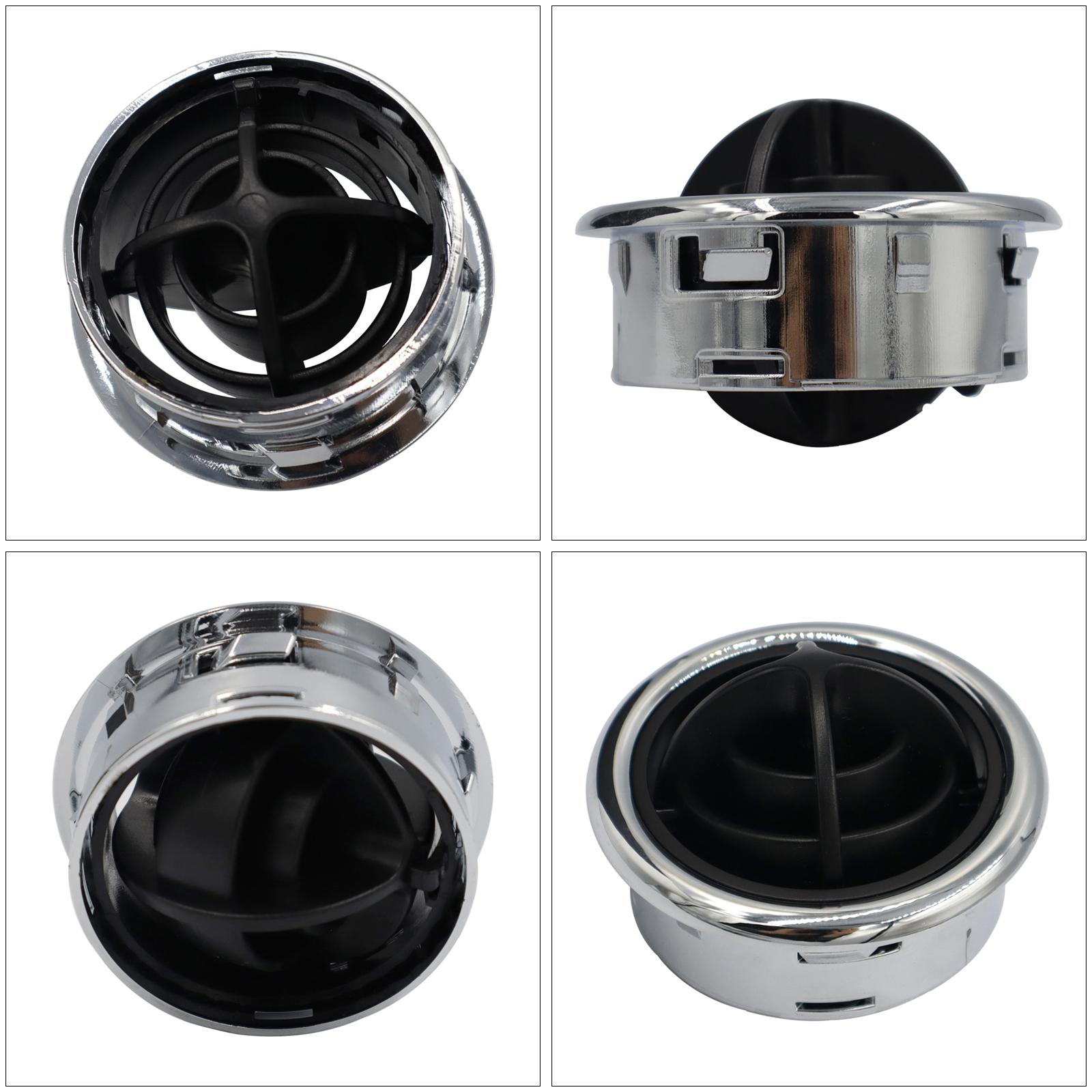 Air Conditioning Air Vent Universal Black Knob Style Fit for ATV RV Coach