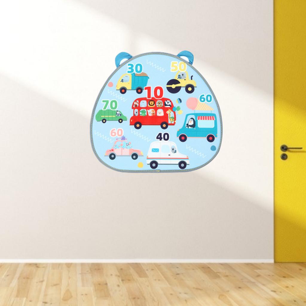 Target Sticky Ball Dart Board 10 Balls Indoor Outdoor Party Family Activity Halloween Christmas Game Gifts for Kids