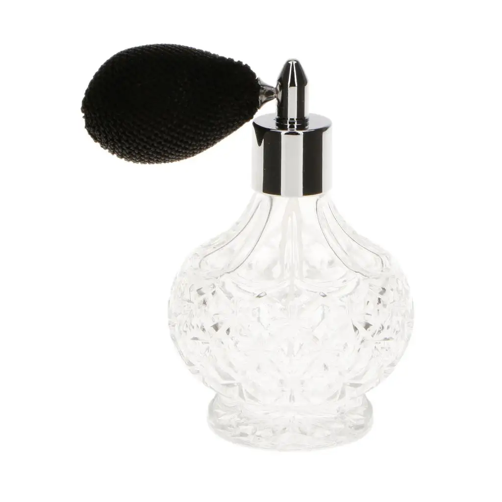 2.8oz Perfume Spray Bottle Travel Fragrance Scent Container Vials