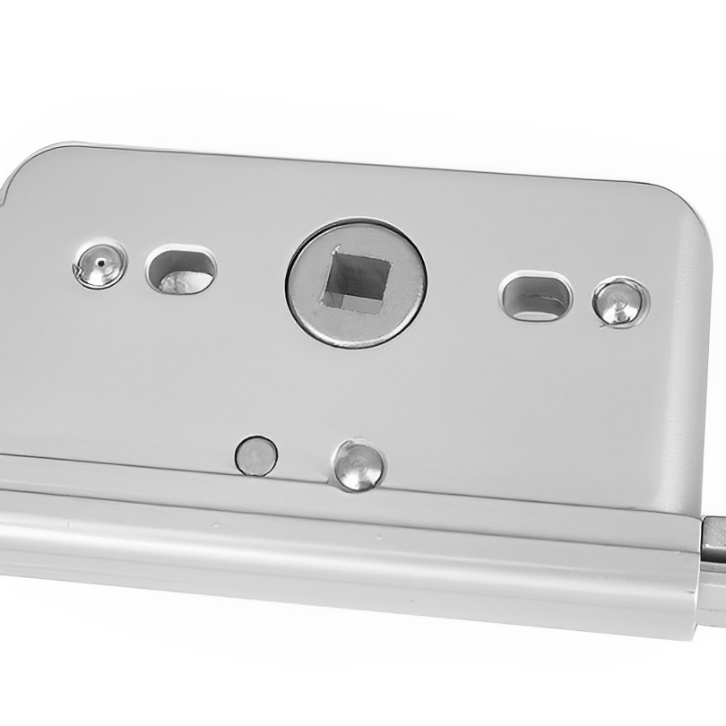 Description Picture 5 of item3045 Zinc Alloy Spray Lock Body for Broken Bridge Aluminum Swing Door Conjoined Door Balcony Door with Lock Box Door Hardware