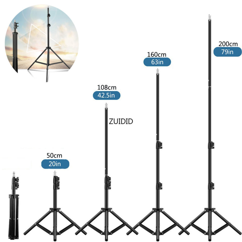 Title 11, Photographic 50/120/160cm Lighting Stand Fill L...