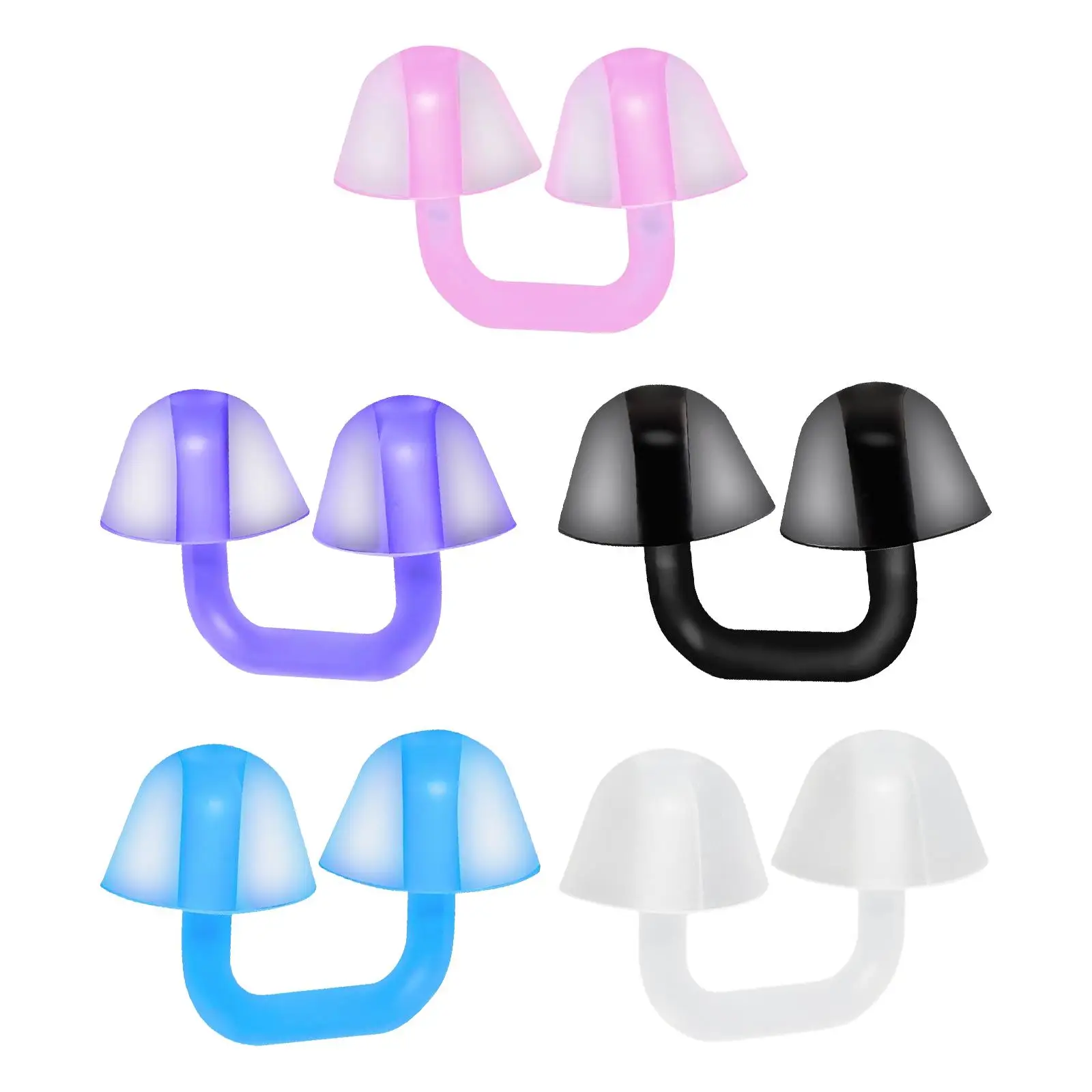 Swimming Nose Plugs in Nose Swim Nose Clip  Silicone Nose Plugs Waterproof Nose Protector for Pool ,Children,Outdoor, Practice