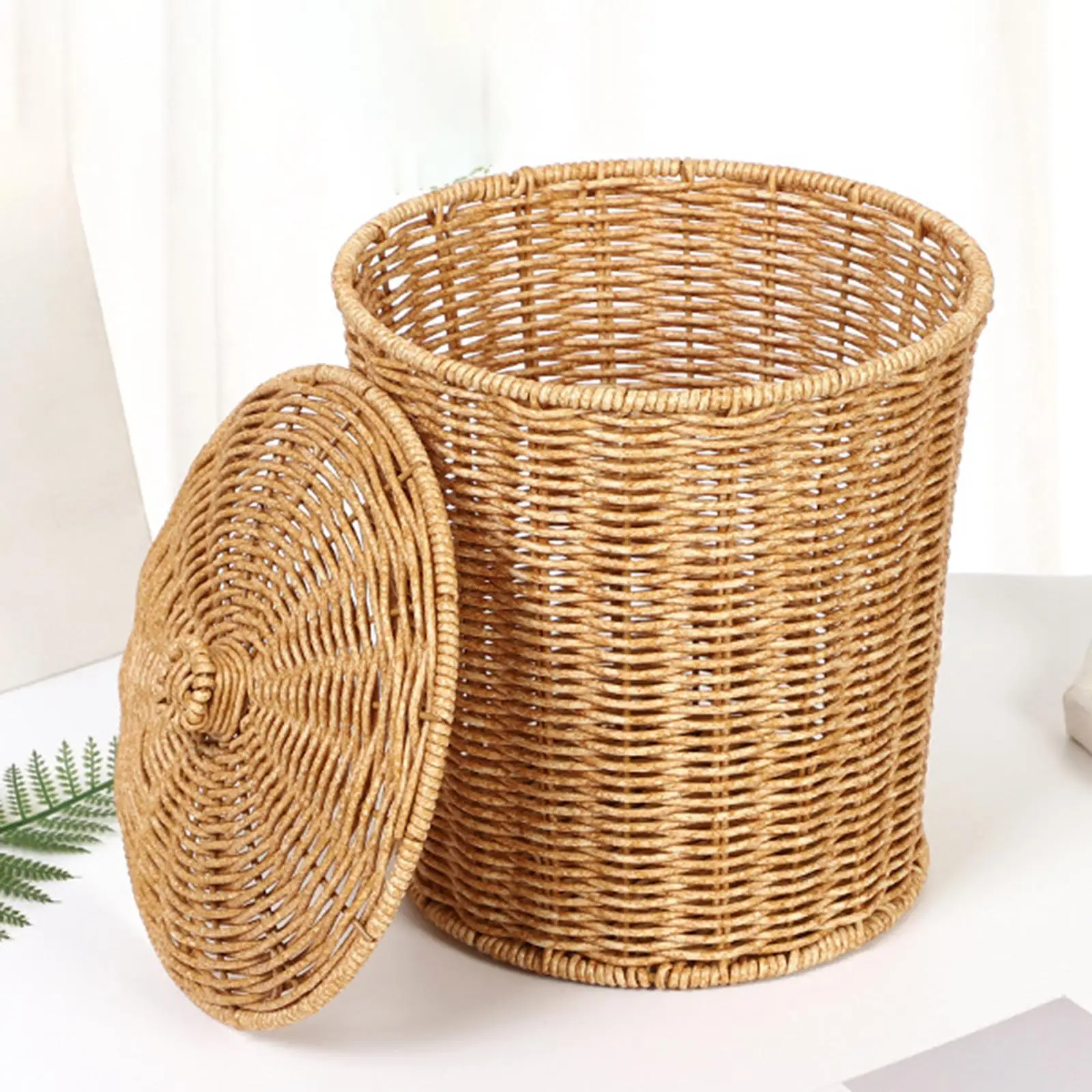 Laundry Basket Handwoven Storage Baskets for Living Room Nursery Playroom